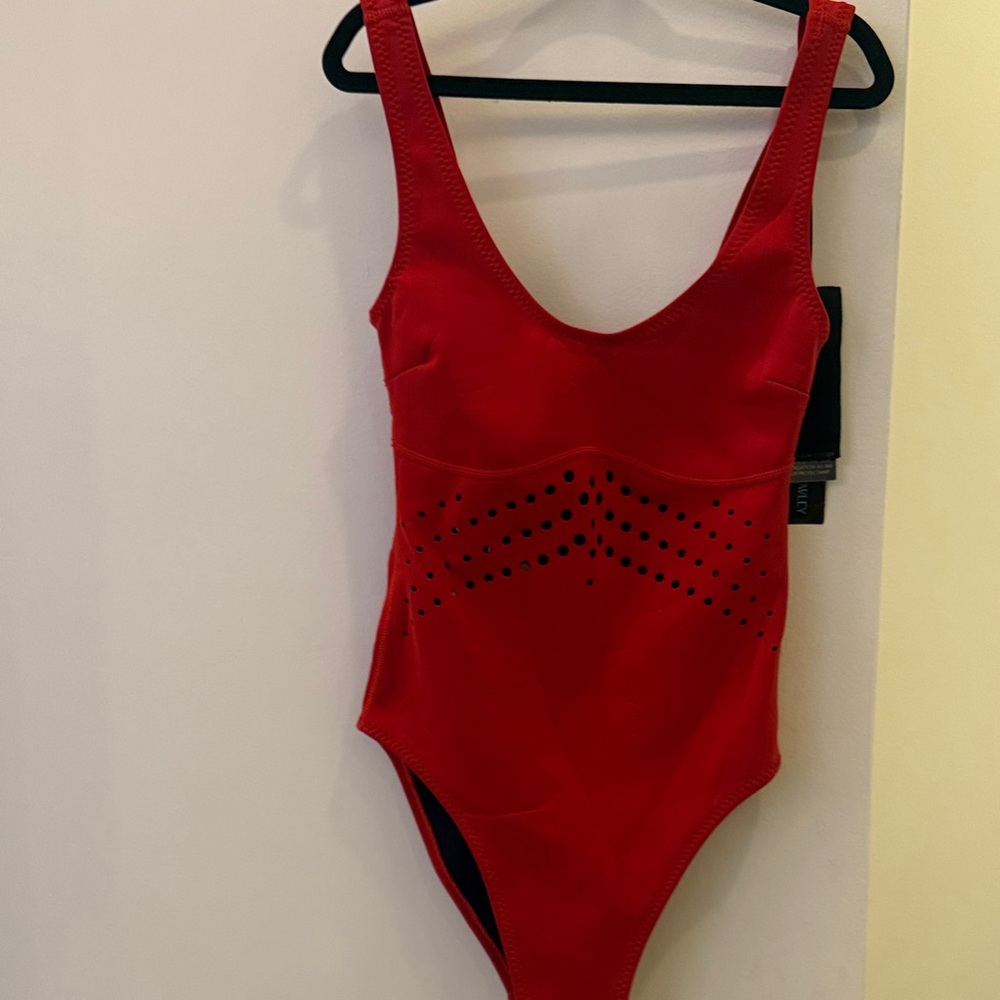 Cynthia Rowley Racy Scarlet One Piece Swimsuit